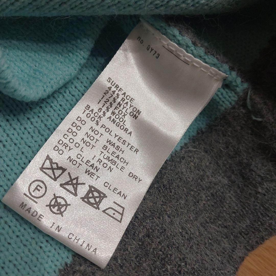 2025AW完売色【B.C STOCK】2層スムース編みニットブルゾン グレー