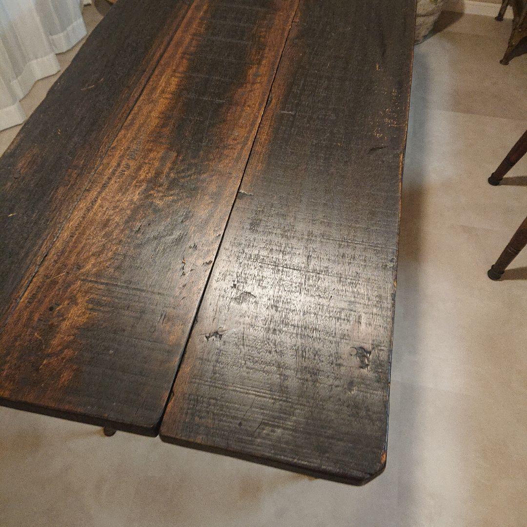 ヴィンテージ、ダイニングテーブアンティーク、レトロル