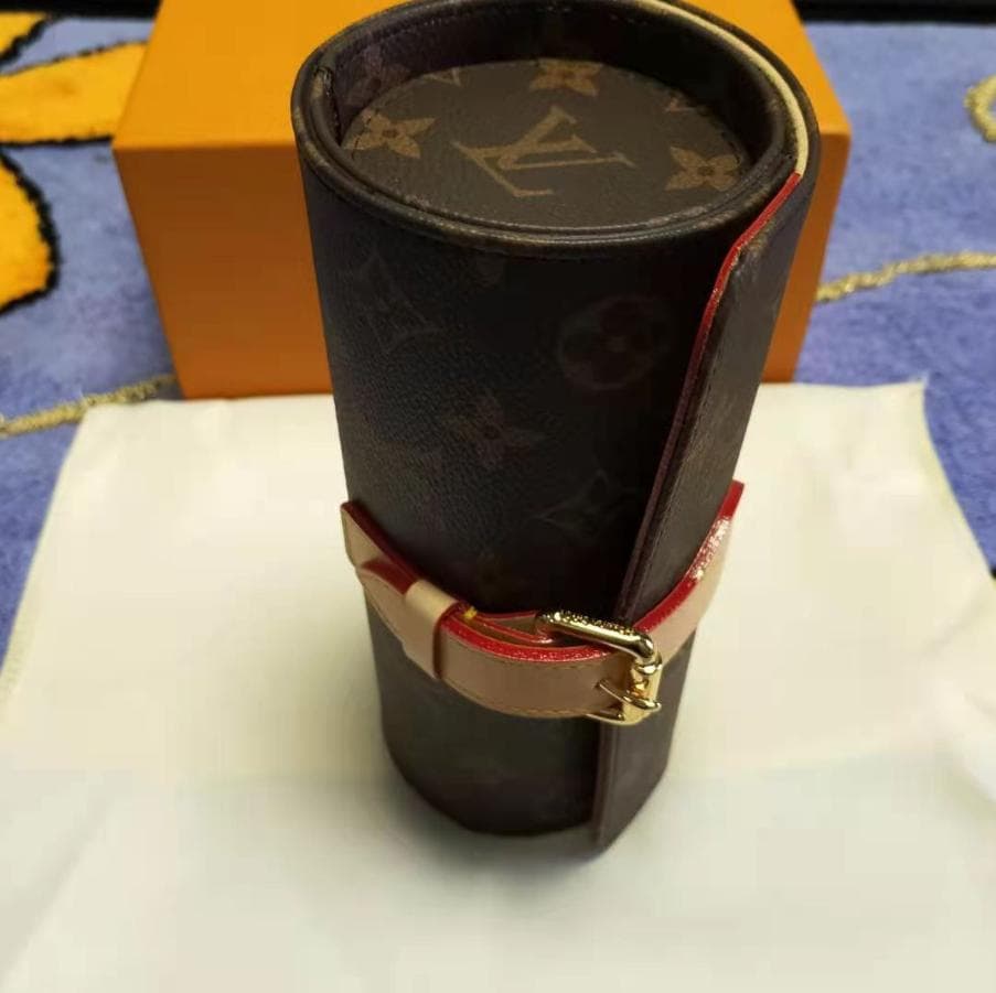 【美品】ルイヴィトンモノグラム エテュイ 3モントルM47530 ウォッチケース