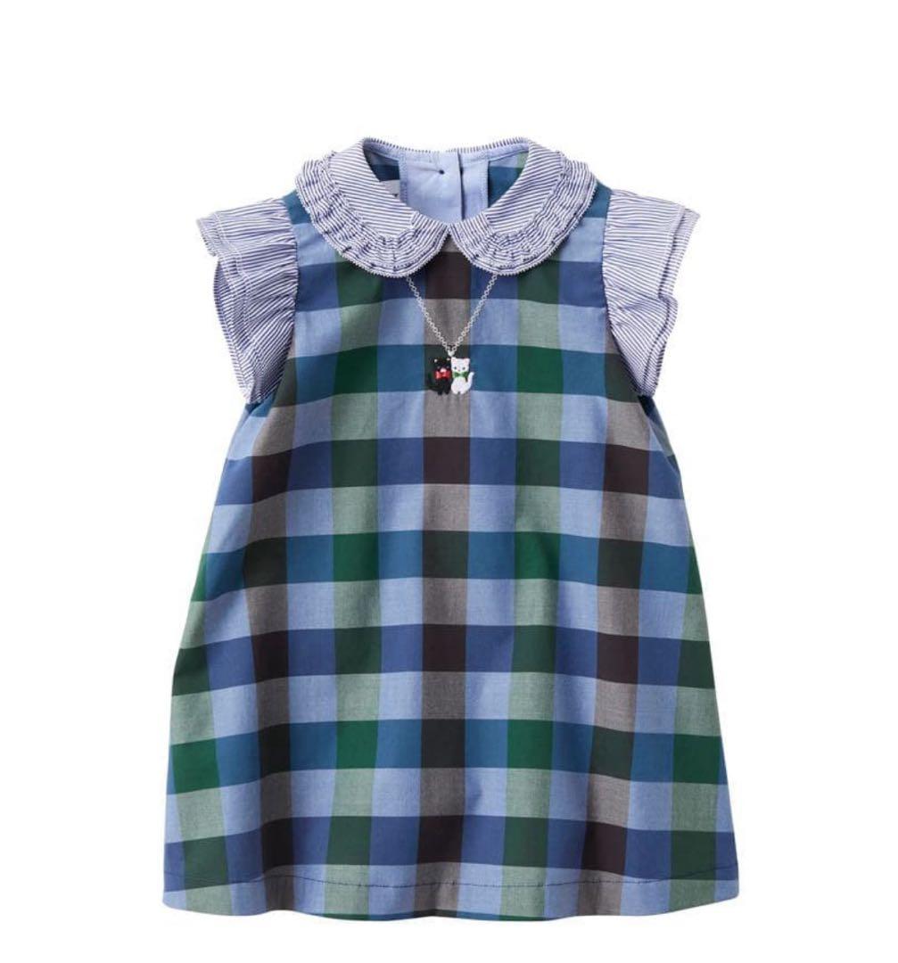 ファミリア ワンピース 90 美品　familiar 女の子