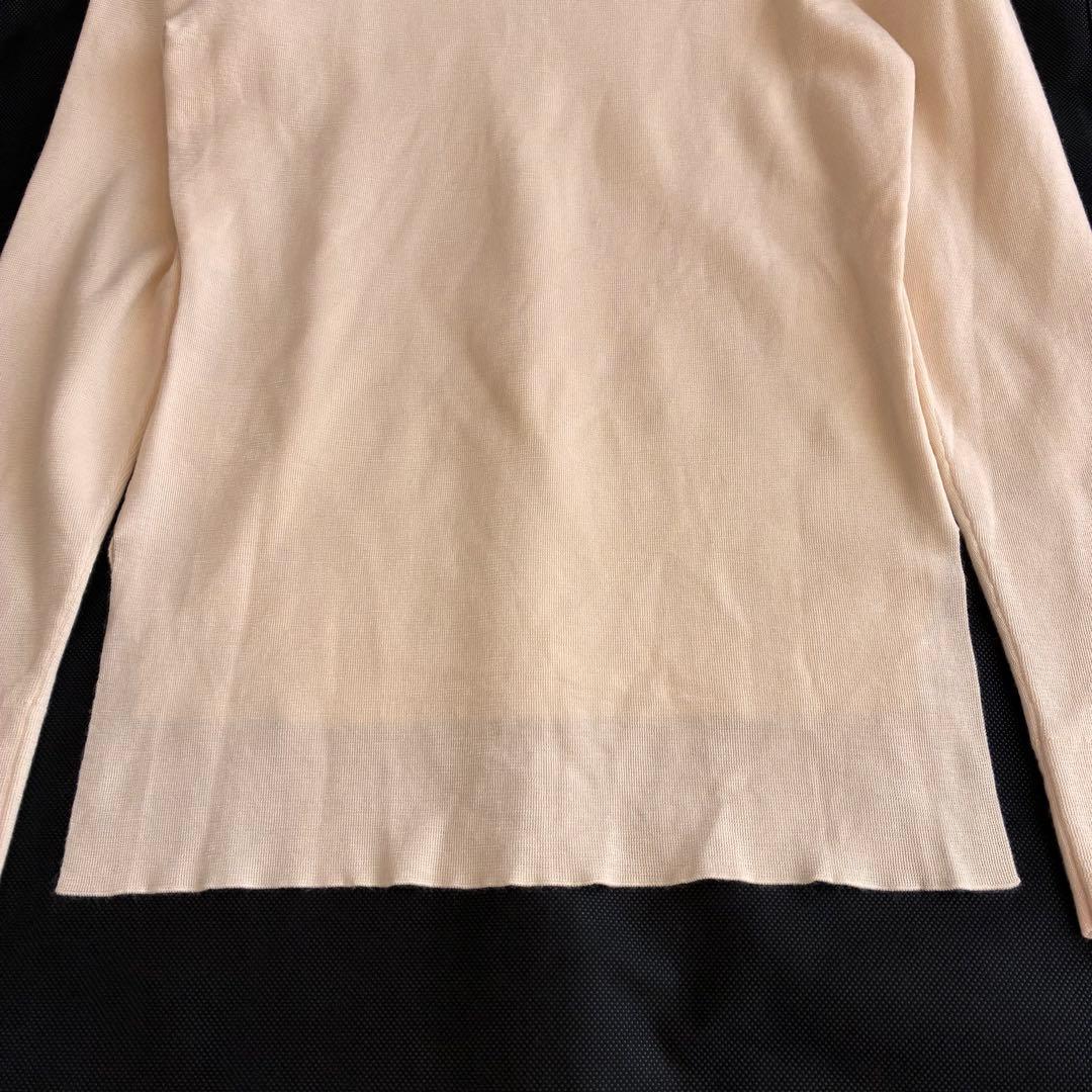 美品♡ フォクシー 袖レースニット カシミヤ シルク　　40 アイボリー