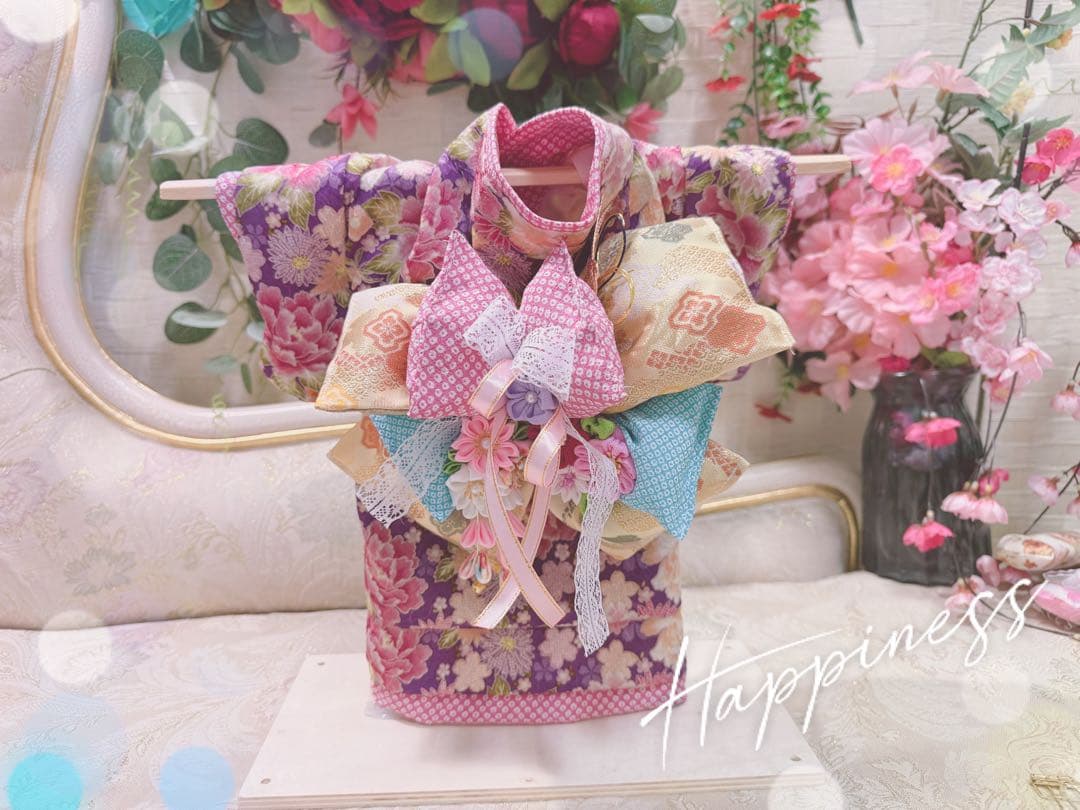 B438.pon2pan2☆犬オーダーお着物☆犬の着物