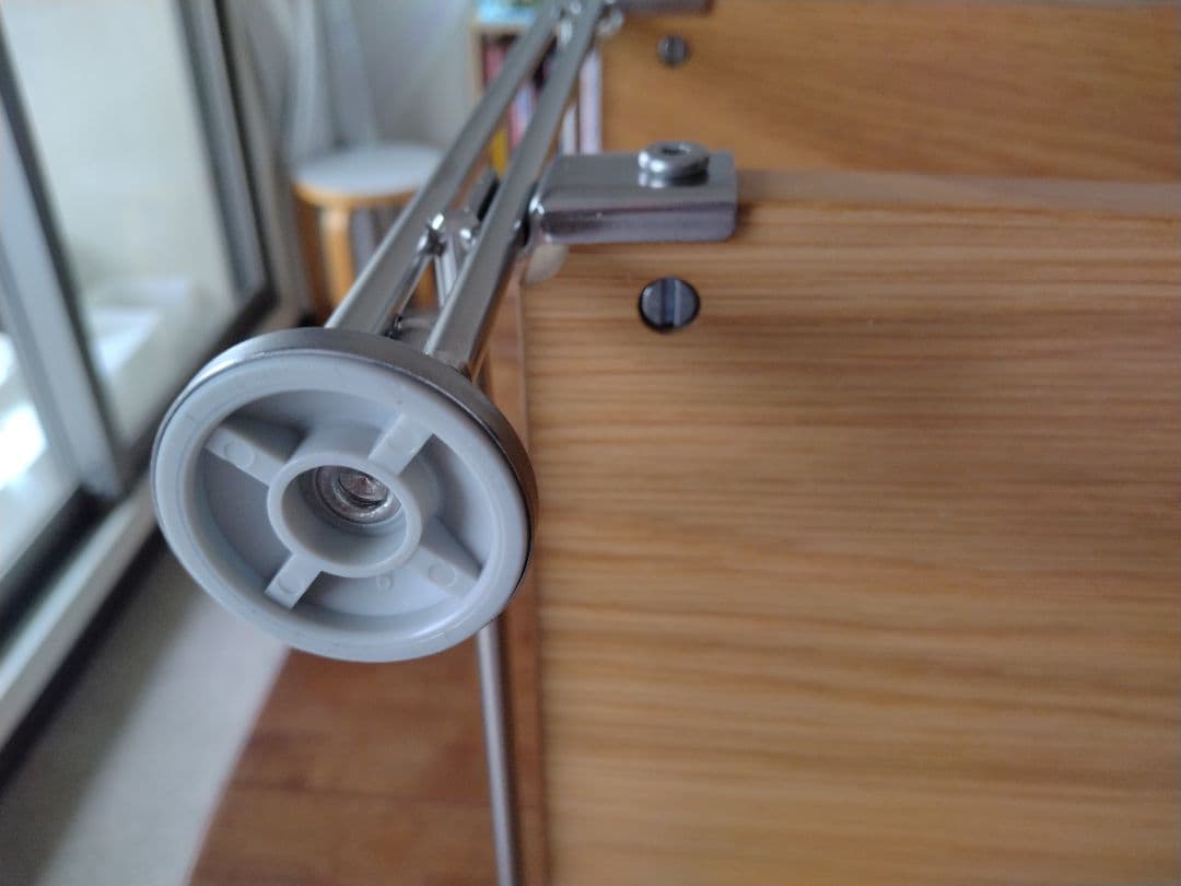 【訳あり美品】MUJI無印良品 ステンレスユニットシェルフ小56cmオーク材4段