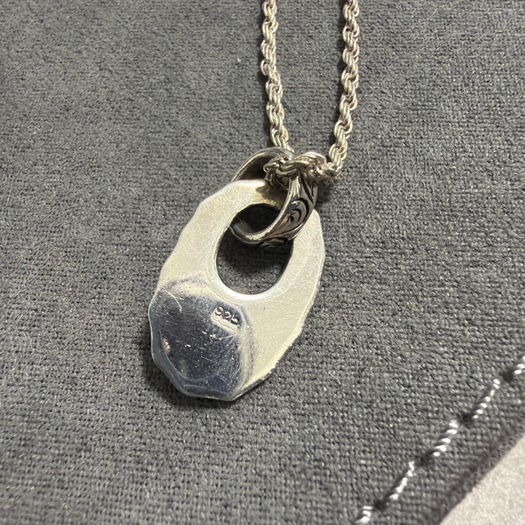 ヴィンテージ ネイティブネックレス ツイストチェーン シルバー925 メンズ