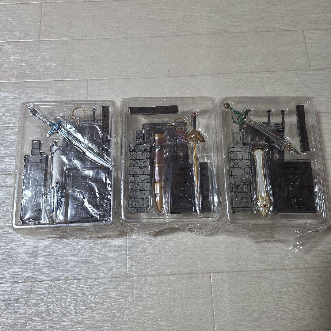 ドラゴンクエスト　レジェンド　アイテムズ　ギャラリー　シークレット　メッキ　3種