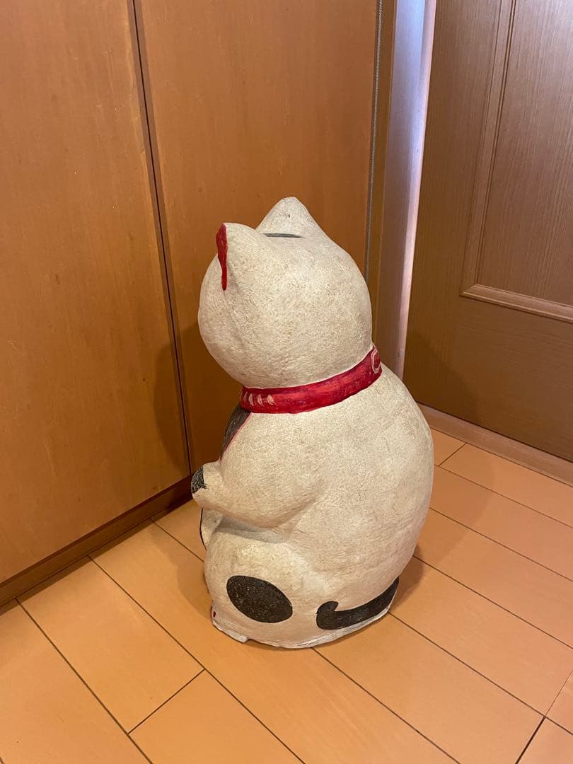 招き猫の置物 特大　約50cm