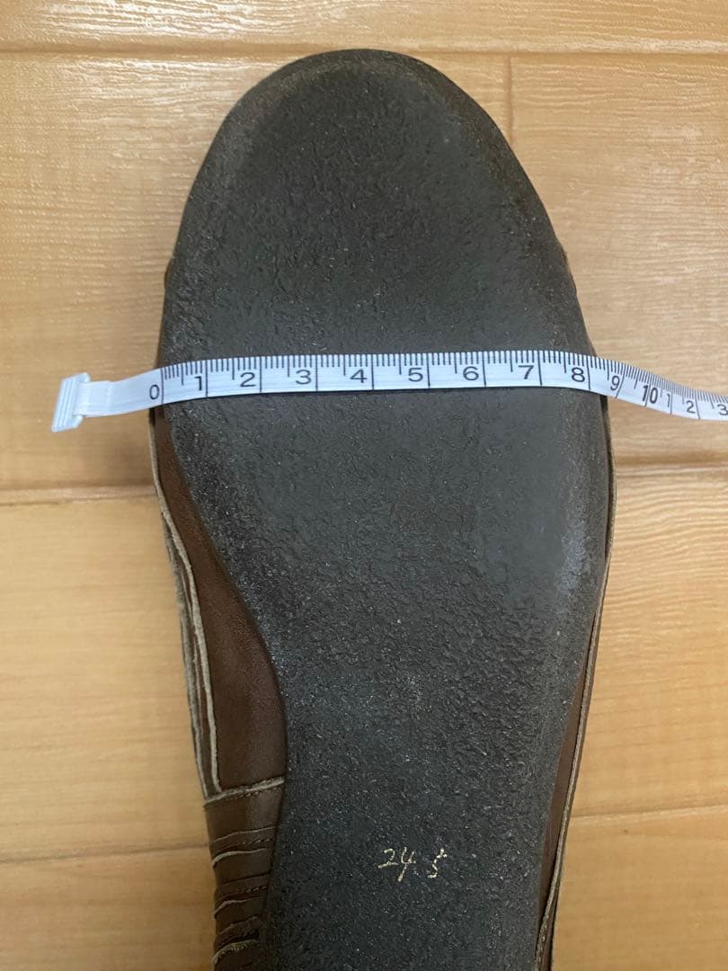 ヨーガンレール　ぐるぐるステッチシューズ24.5cm