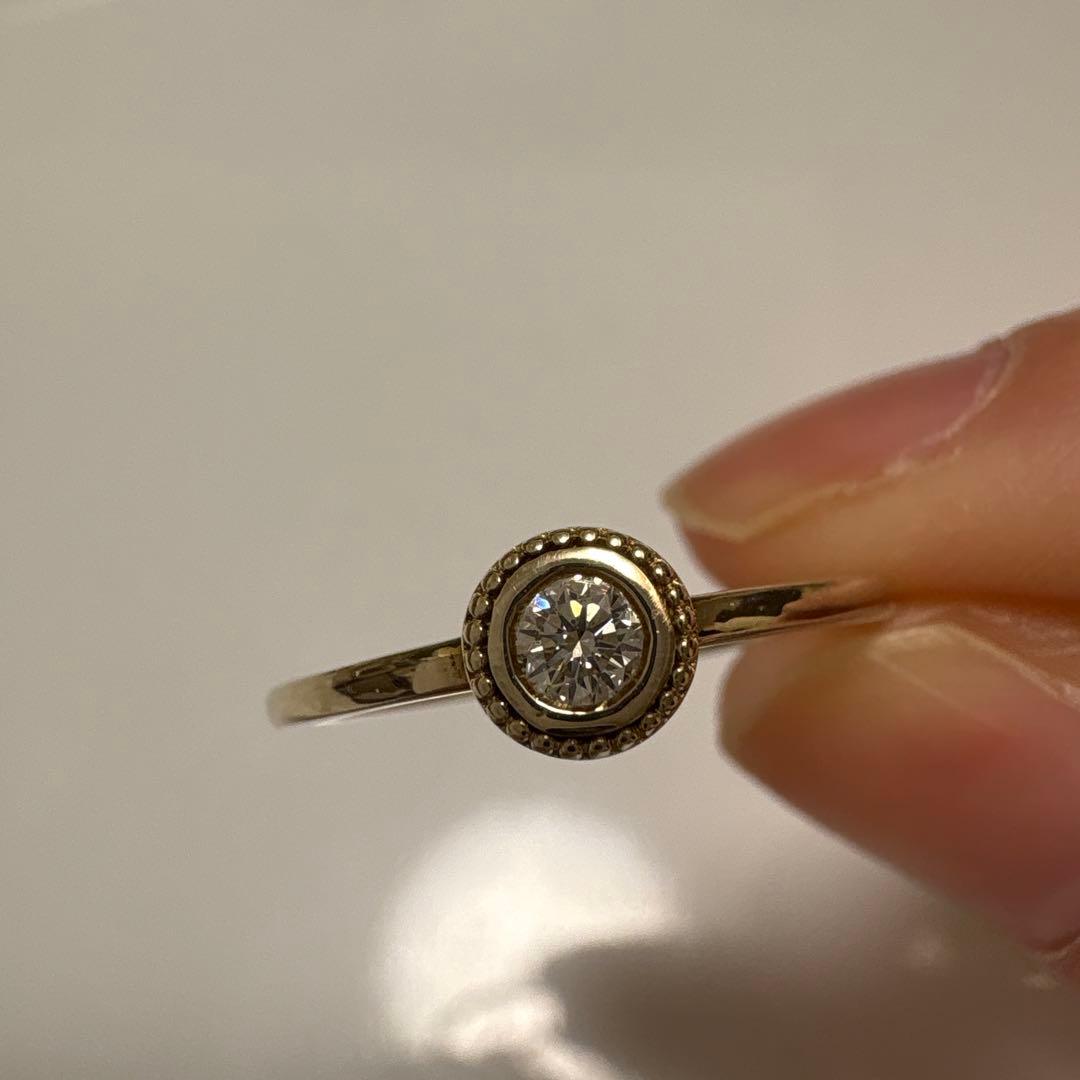 み*の様 ダイヤモンドリング k10 11号