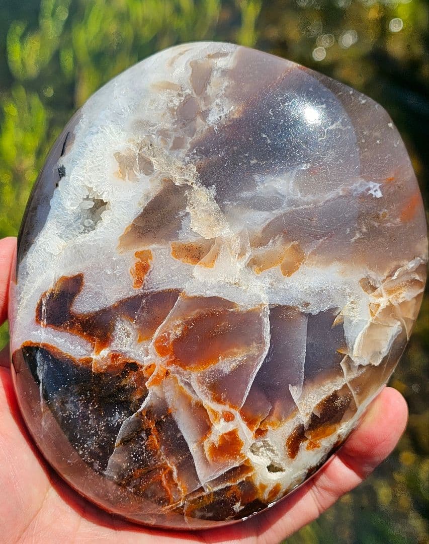 約900g以上！スレイマンアゲート タンブル