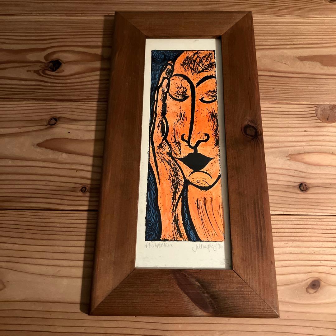 美品　版画 this woman Jill Murphey 1996