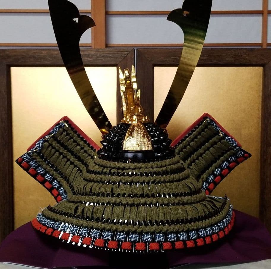 五月人形　龍玉作　20号　兜飾り