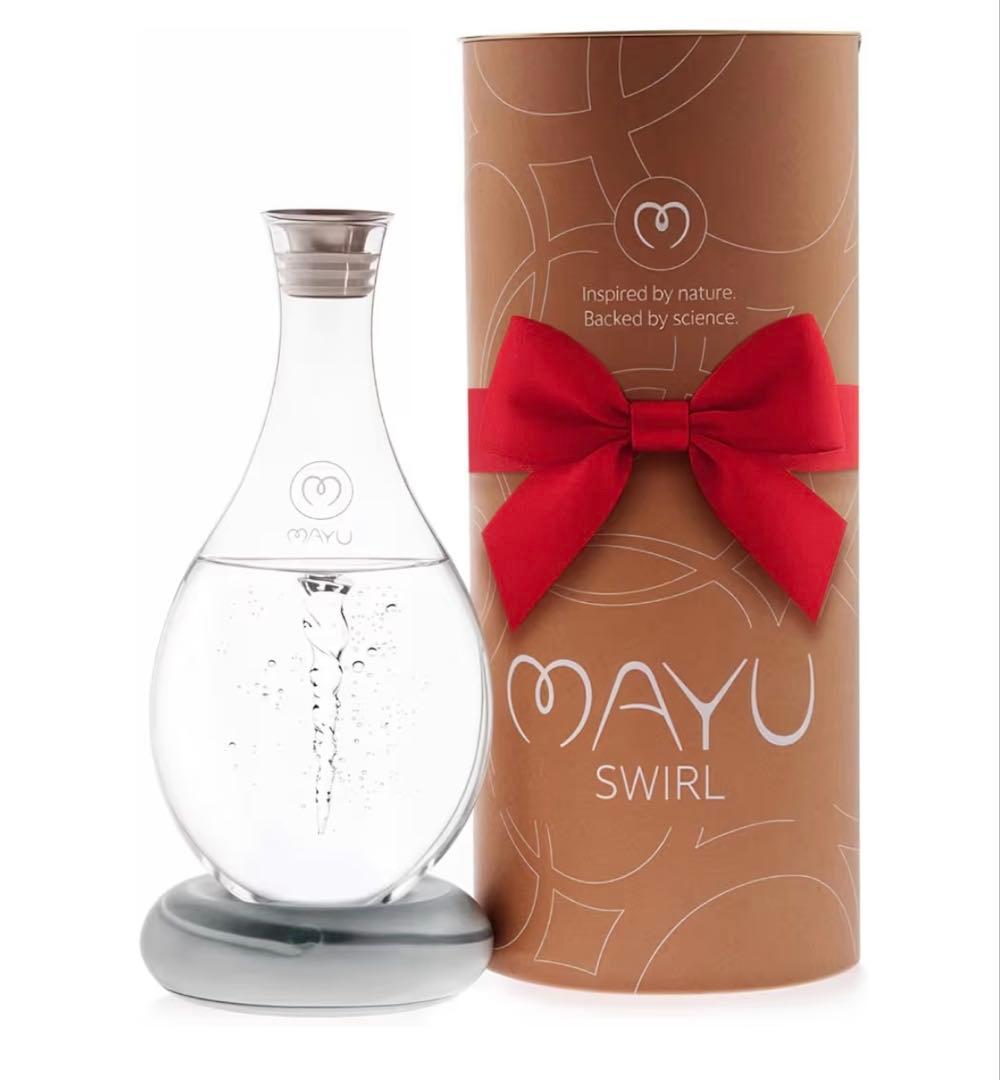 アメリカで人気！MAYU water Swirl グレーベース　構造水