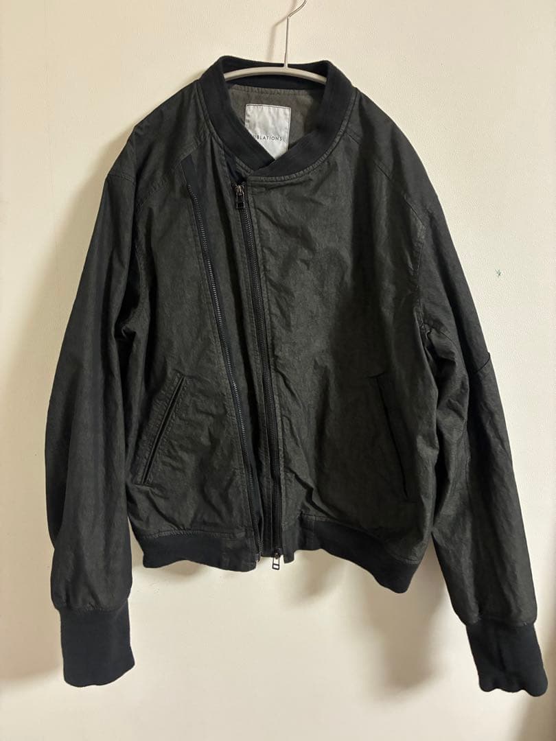 ジャケット・アウター sublations GARMENT DYED ADJUSTABLE MA-1