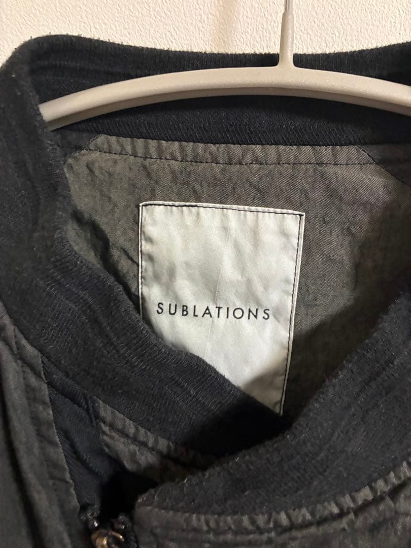 ジャケット・アウター sublations GARMENT DYED ADJUSTABLE MA-1