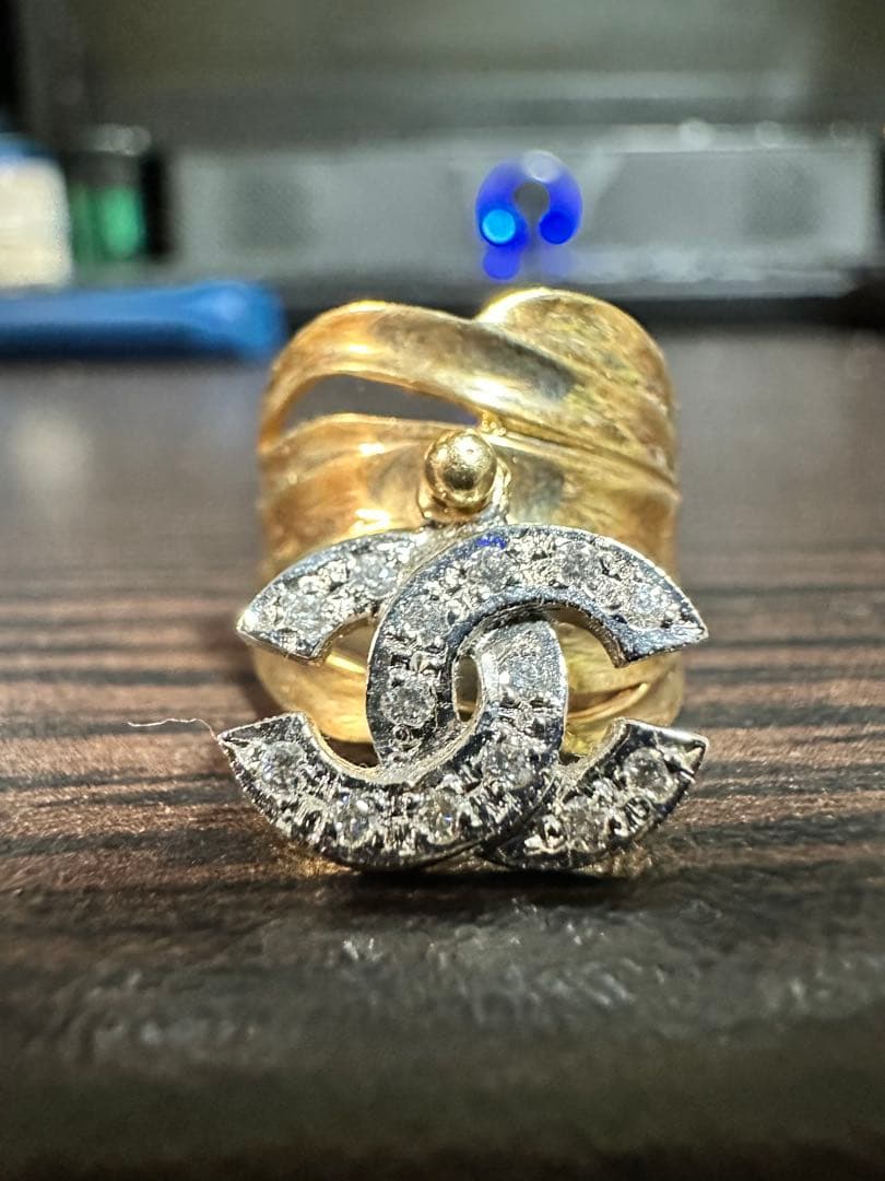 シャネル リング 真贋不明 4号