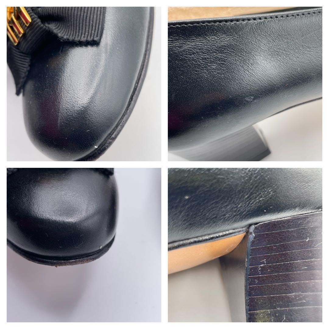 イタリア製✨サルヴァトーレ・フェラガモ【25】NOSTALGIA ヴァラリボン✨