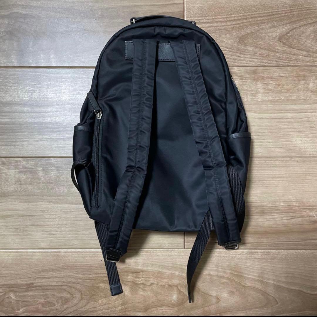 アニエスベー ナイロン バックパック リュック チャーム付き