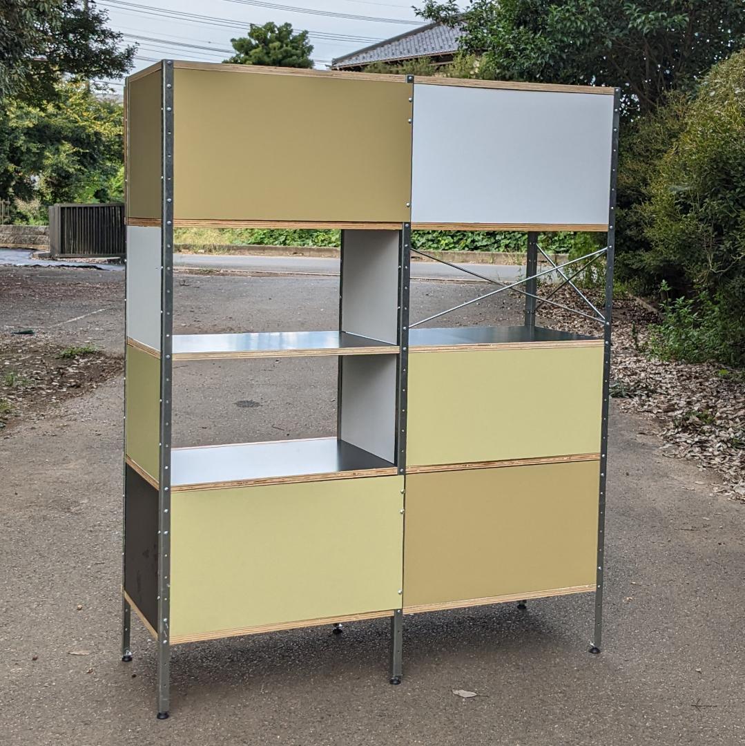 チャールズ＆レイ・イームズ ESU420 ストレージユニット　タンカラー