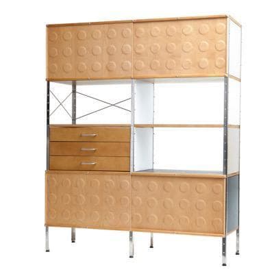 チャールズ＆レイ・イームズ ESU420 ストレージユニット　タンカラー