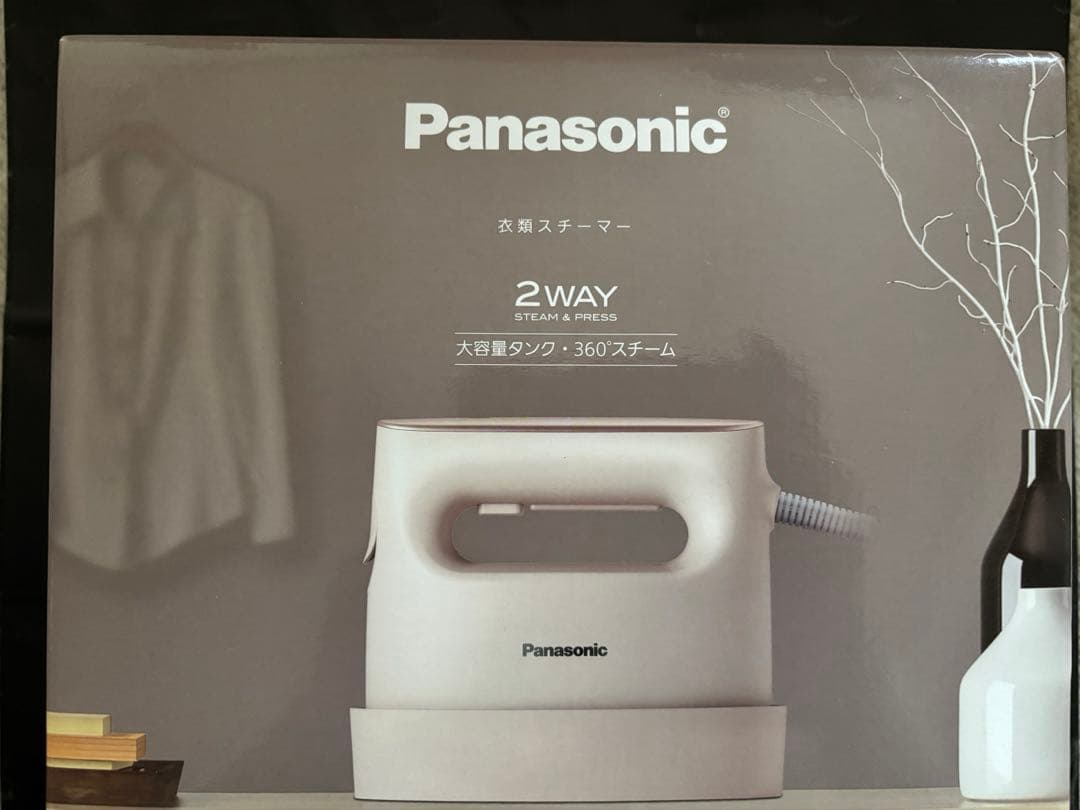 Panasonic 衣類スチーマー NI-CFS770-C