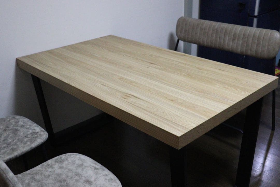 送料込 ナチュラル木製ダイニングテーブル 4人用送料込み