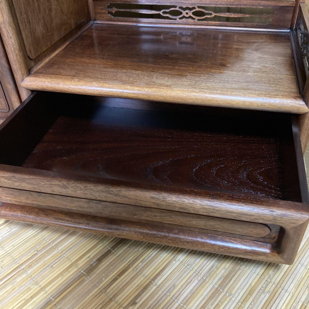 木彫棚 ※送料無料 透かし彫り 飾り棚 年代品 ヴィンテージ