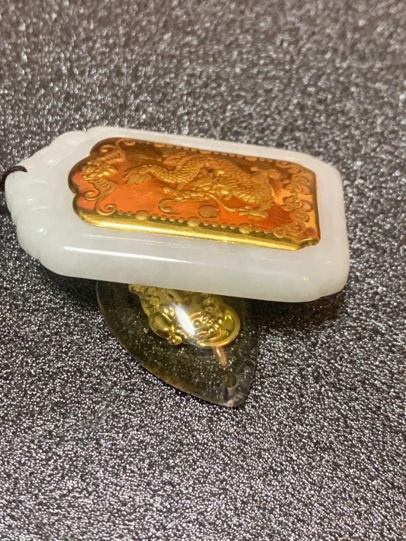 東*堂様 翡翠　ヒスイ　ペンダント　ゴールド　おまけ