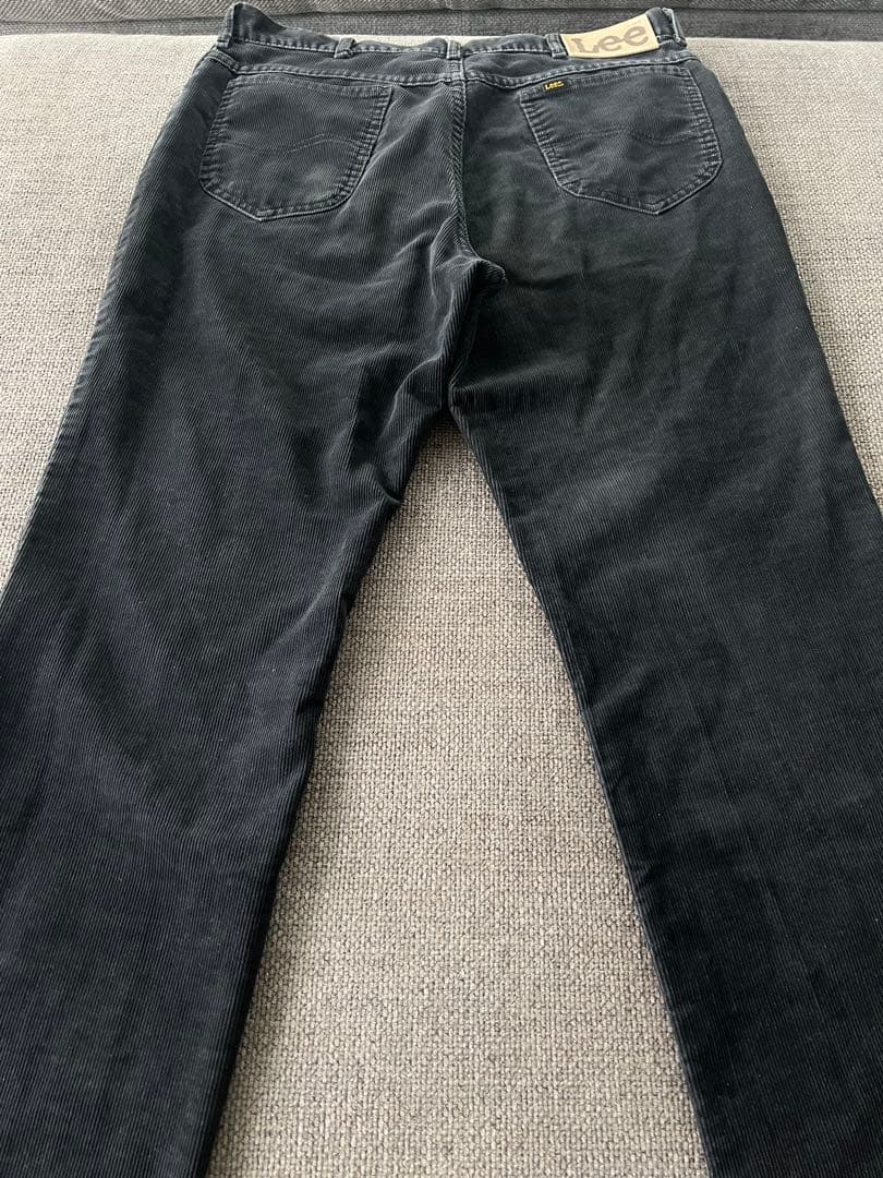 美品80s Lee 200-2801 ブラック コーデュロイ36×32 USA製