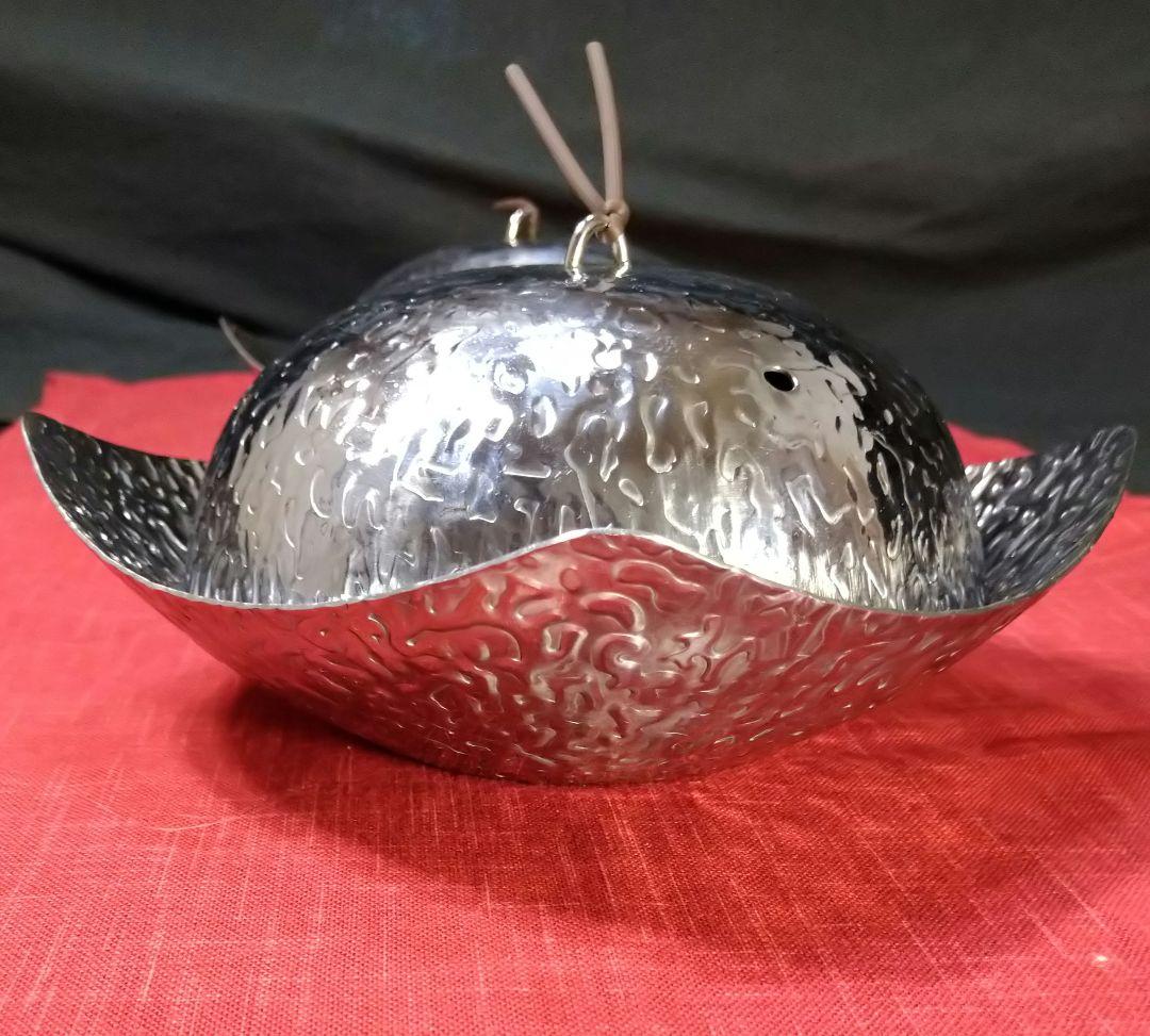 ⬛豪華な⬛高級【 ステンレス皿 食器 ・２人鍋用】&【ステンレス卓上丸型コンロ】