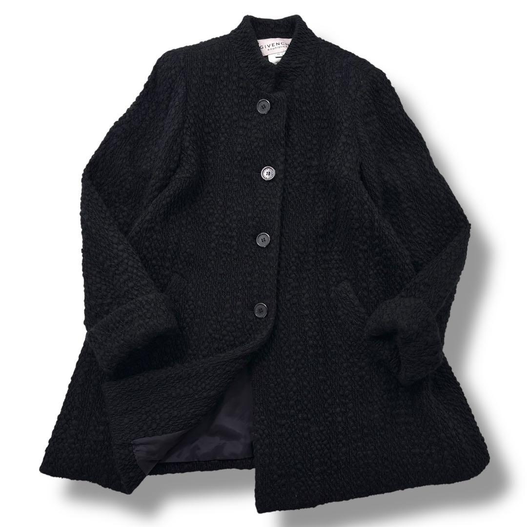 極美品】GIVENCHY ジバンシー　ツイード　チェスターコート 　ロングコート