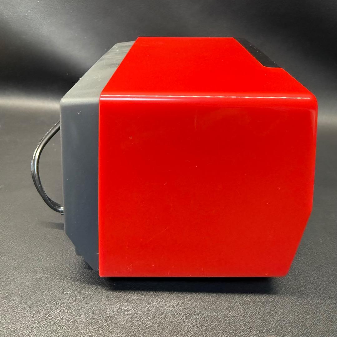 ◉Da左1004 デッドストック ナショナル 電動えんぴつ削り KP-S1 赤色