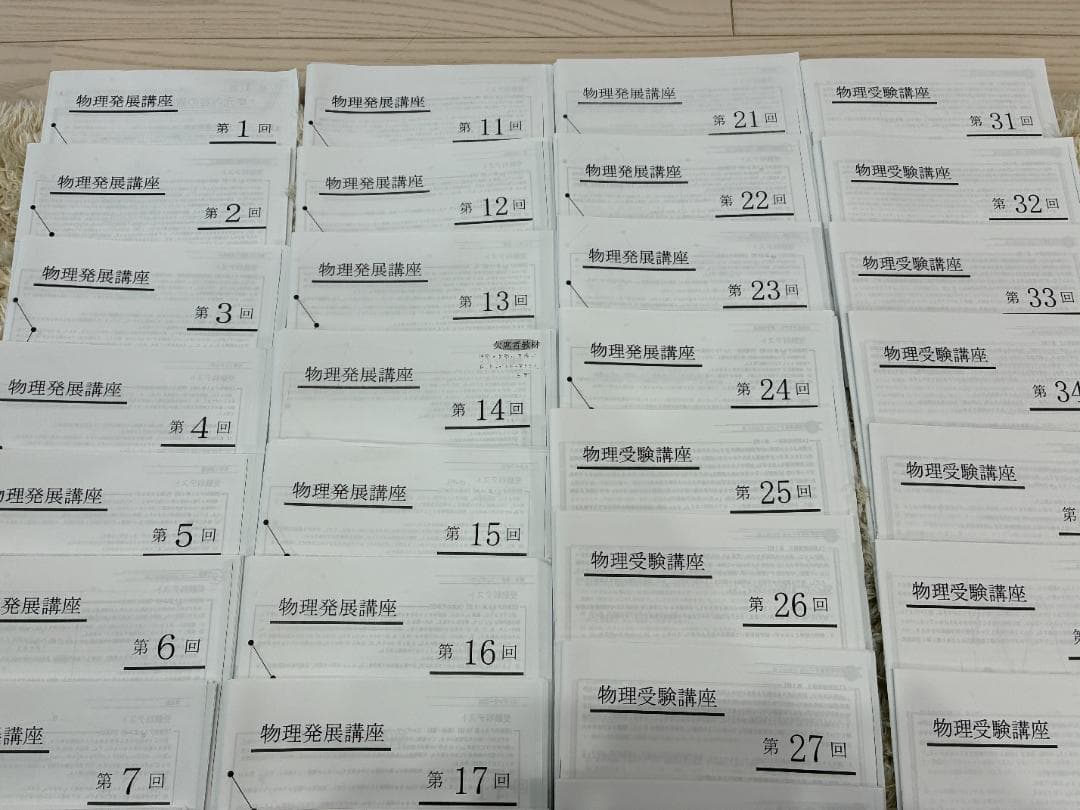 鉄緑会　2020年度　高3物理　講師作成冊子