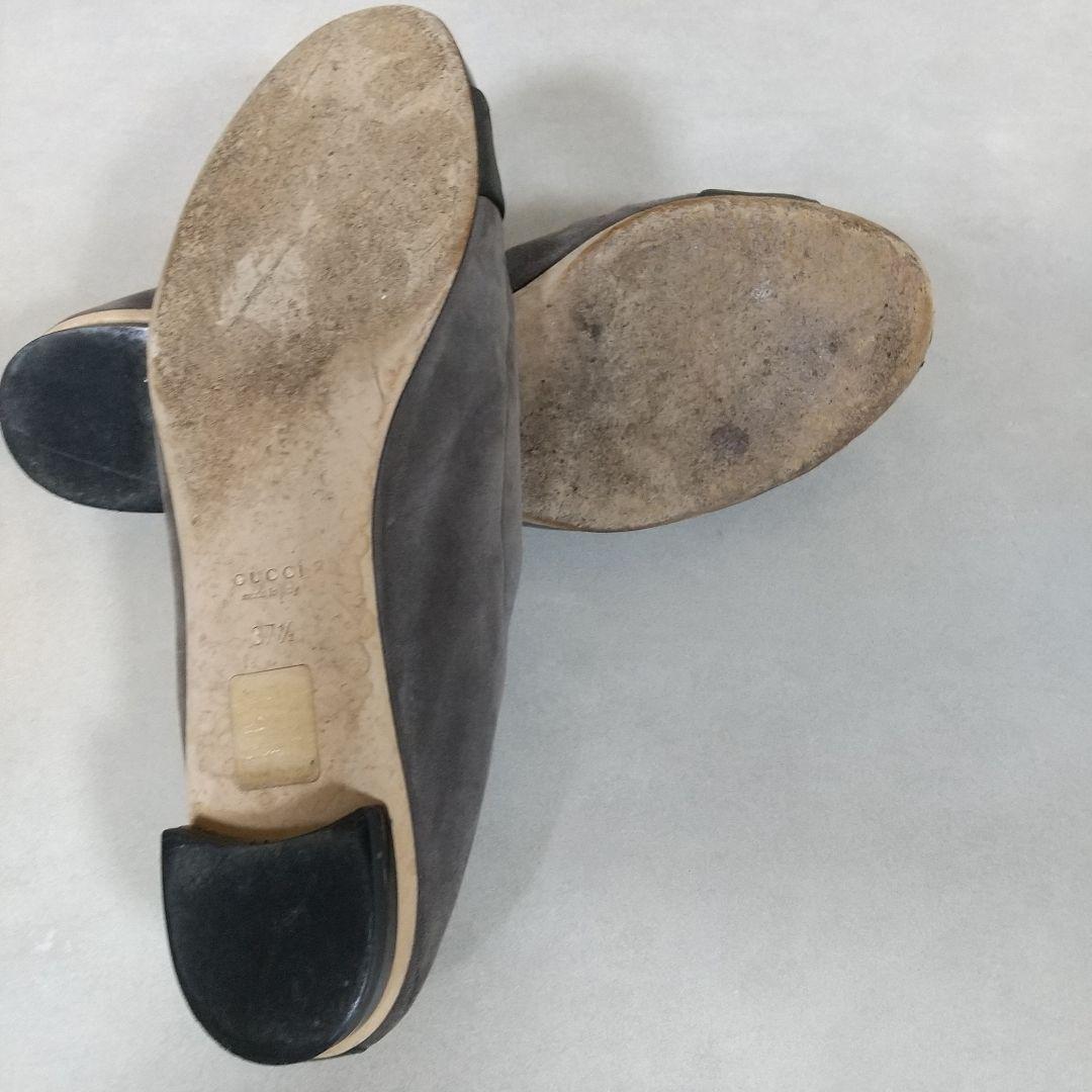 GUCCI グッチ　バンブー　ホースビット　パンプス　バレエシューズ　24．5