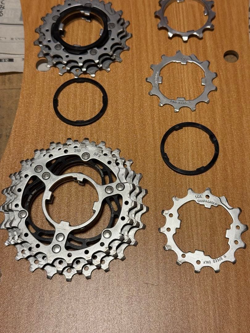 【中古品】カンパニョーロコーラス 11S スプロケット 11-25T