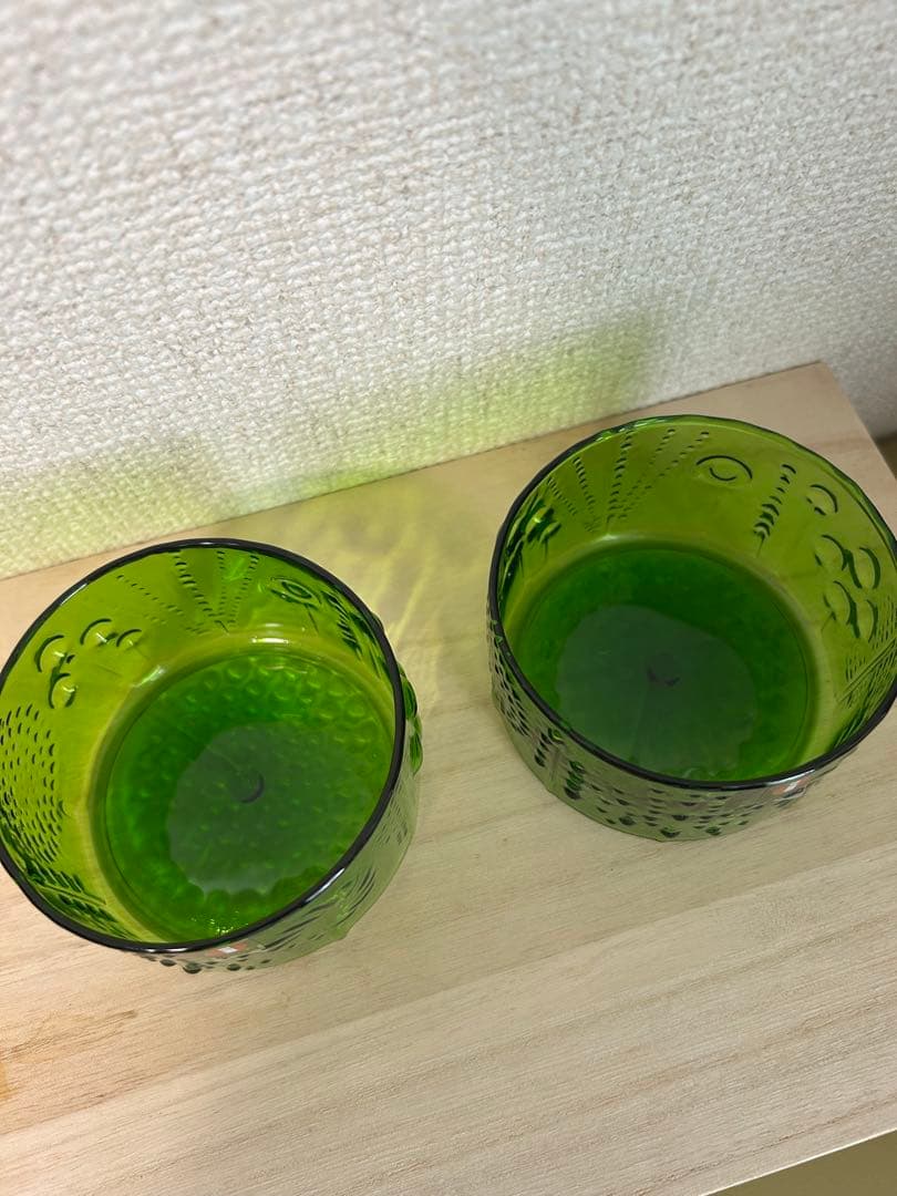  Flora ボウル80mm グリーン　scope別注　２個セット