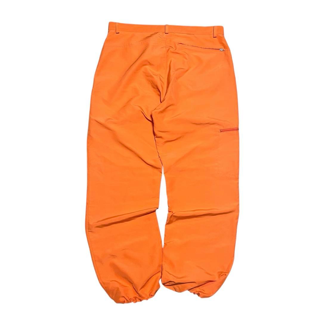 00s NIKE ナイロンカーゴパンツ バギー オレンジ ワイド テック y2k