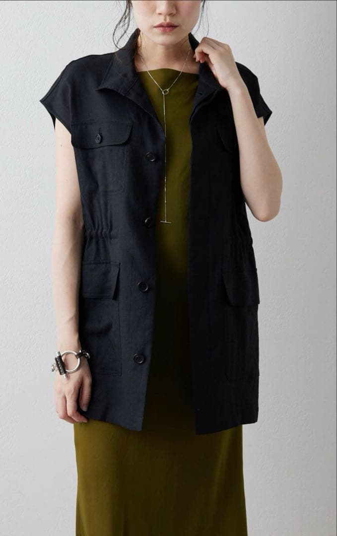 最高値下値rawing Numbers コンチネンタルリネンベスト