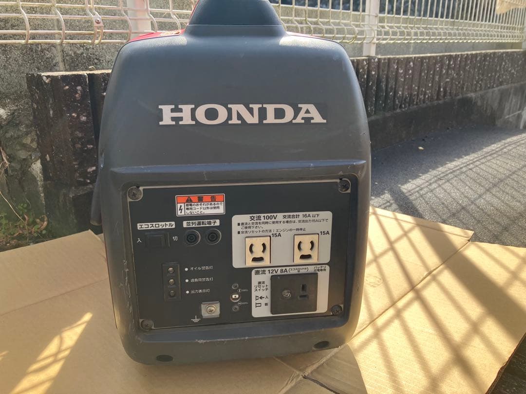 ☆美品！HONDA EU16i インバーター発電機