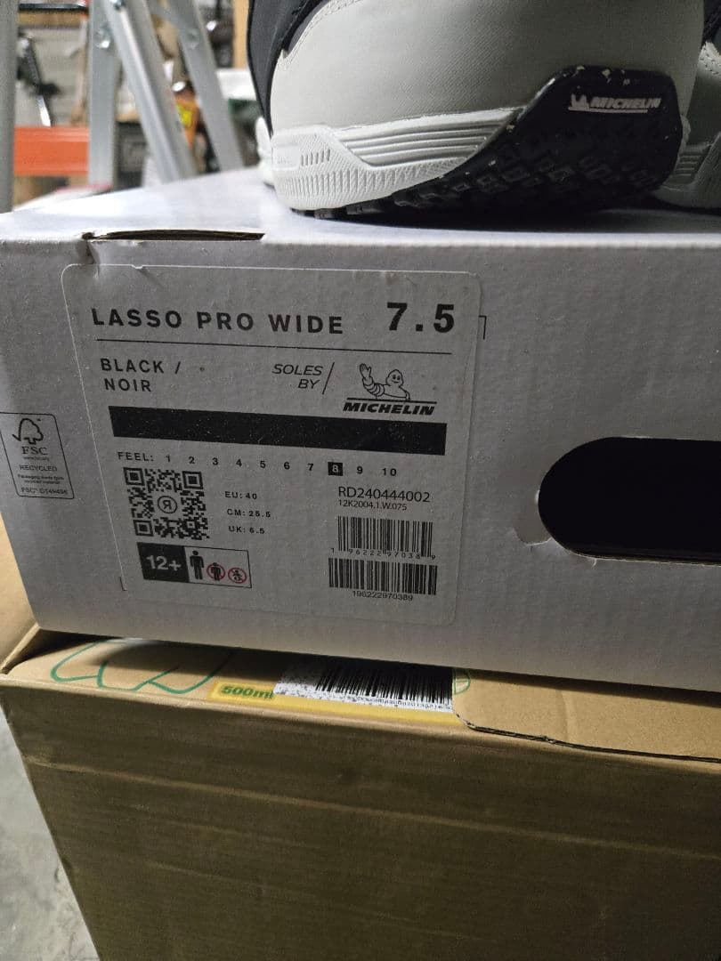 RIDE Lasso Pro Wide スノーボードブーツ 7.5