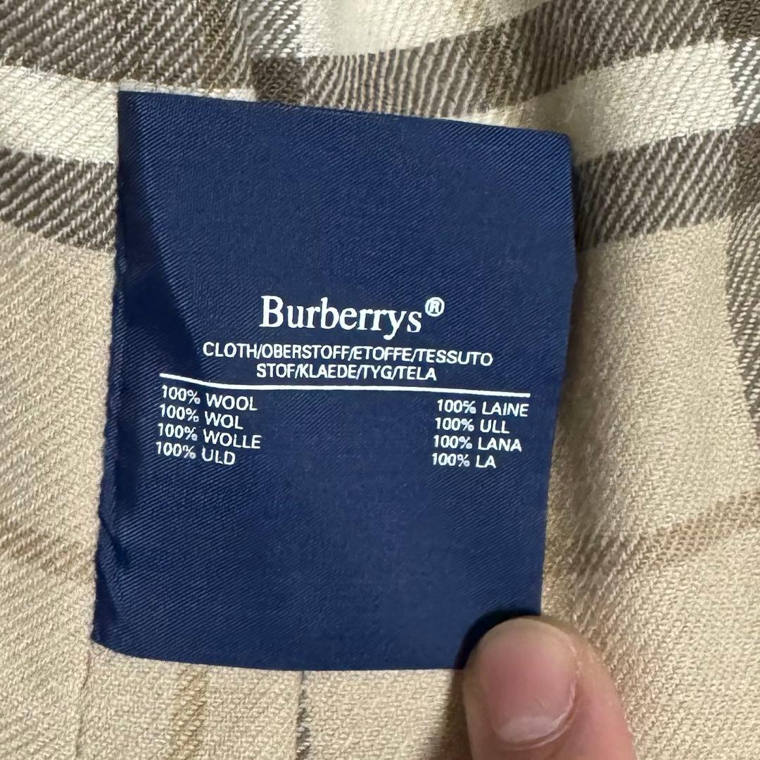 Burberrys ステンカラーコート　ライナー付き　タータンチェック