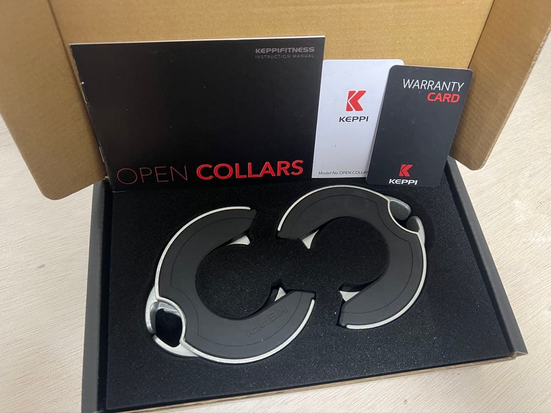 Keppi Fitness オープンカラー