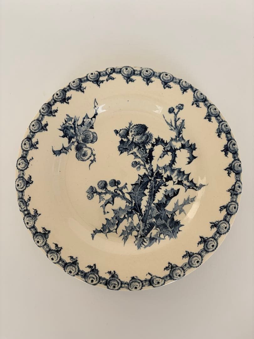 おまとめ　Gien ジアン　アザミ　クレールフォンテーヌ鳥のプレート