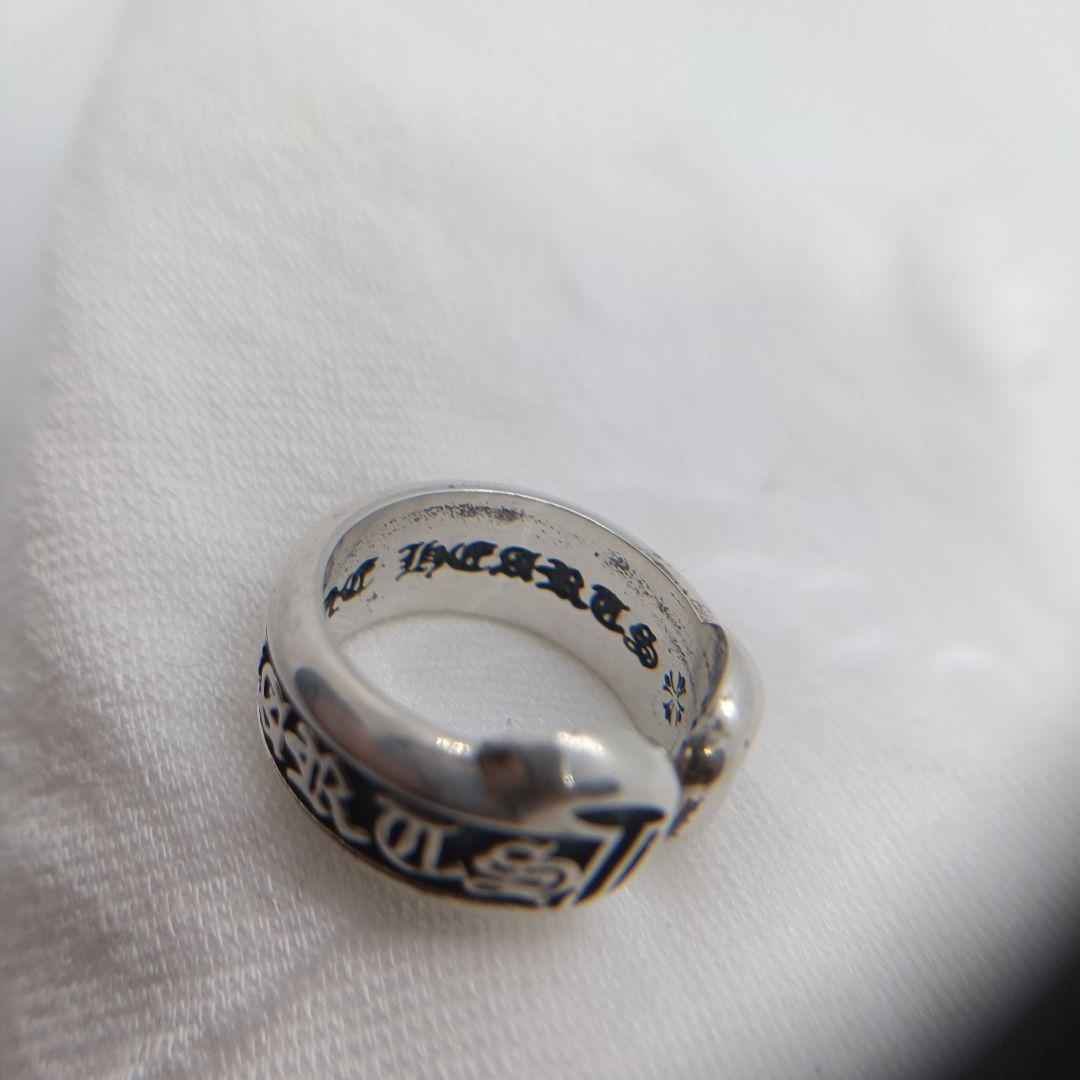 クロムハーツ✨　リング　#17 スクロールラベル　スモール