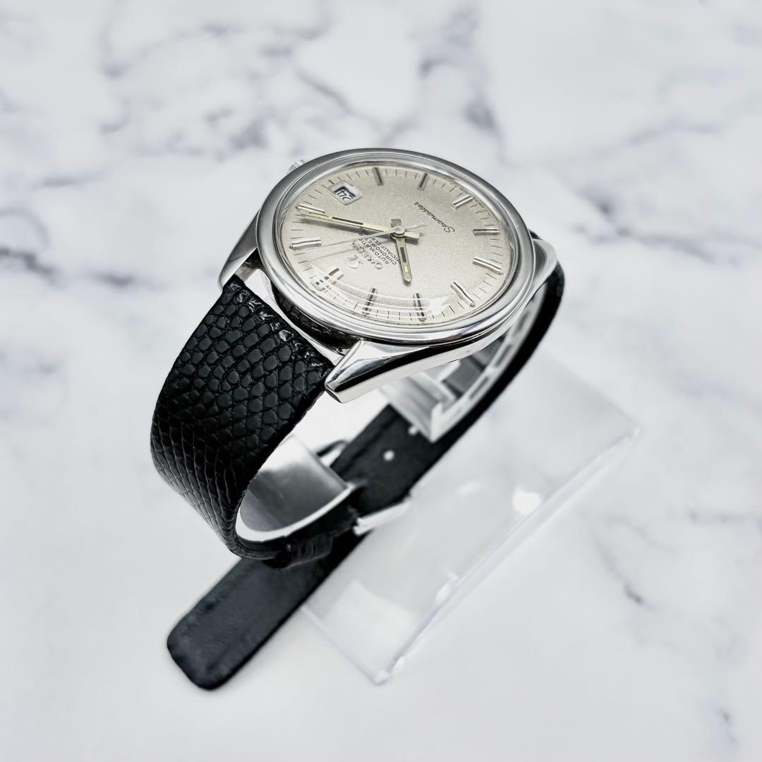 【美品／良稼働】オメガ シーマスター クロノメーター 自動巻き サンドブラスト