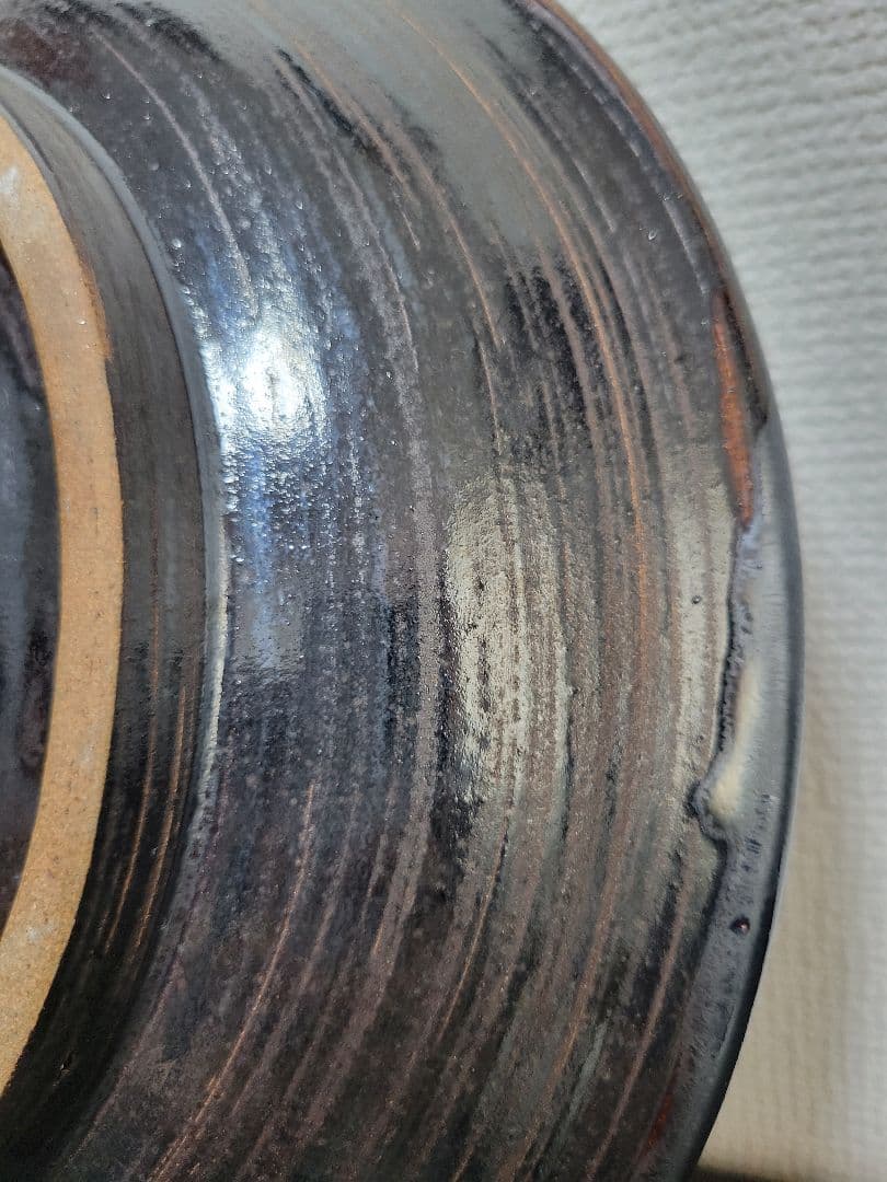 沖縄やちむん　壺屋焼き　小橋川明史　大皿　皿縦は付きません