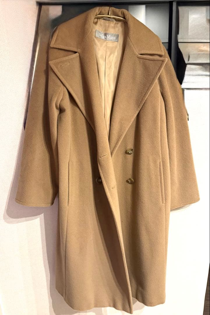 Max Mara バージンウール ステンカラーコート　マックスマーラ