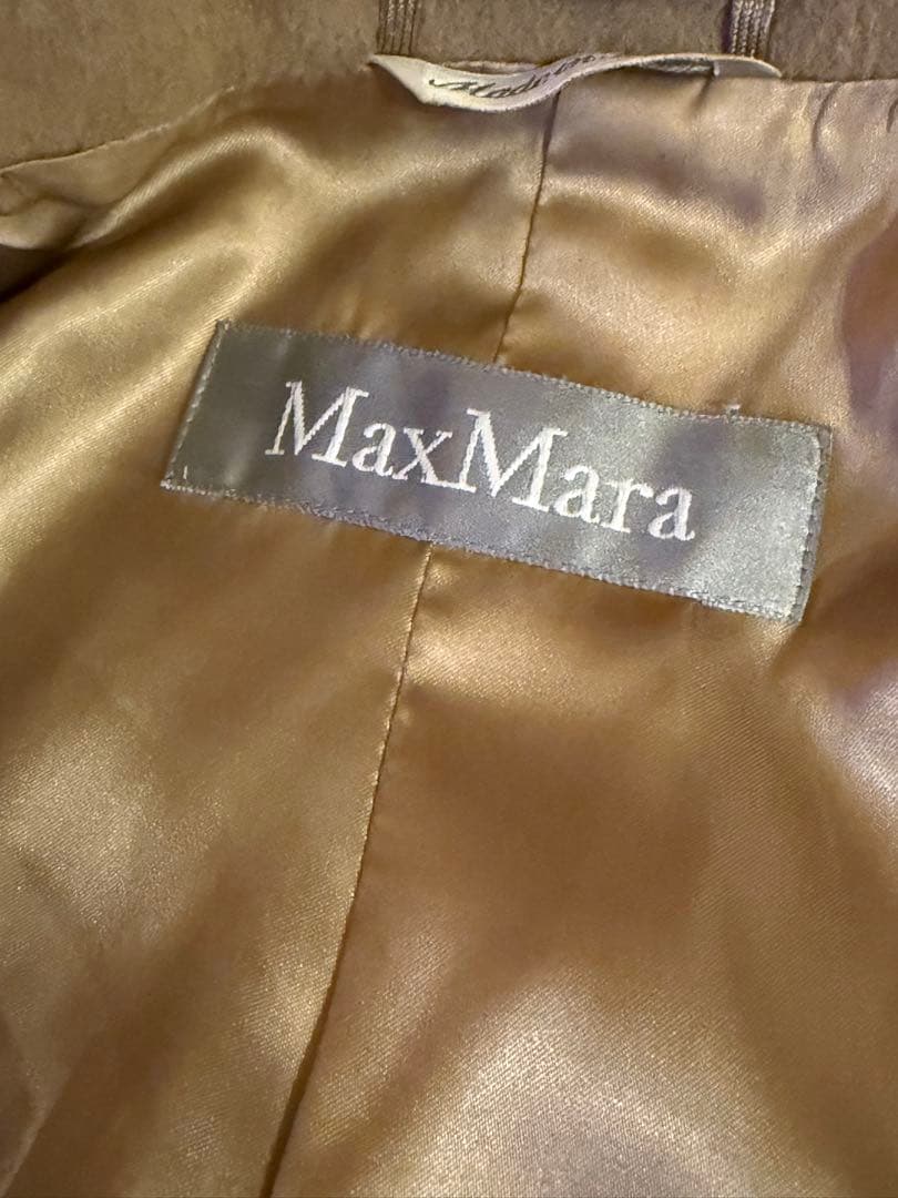 Max Mara バージンウール ステンカラーコート　マックスマーラ