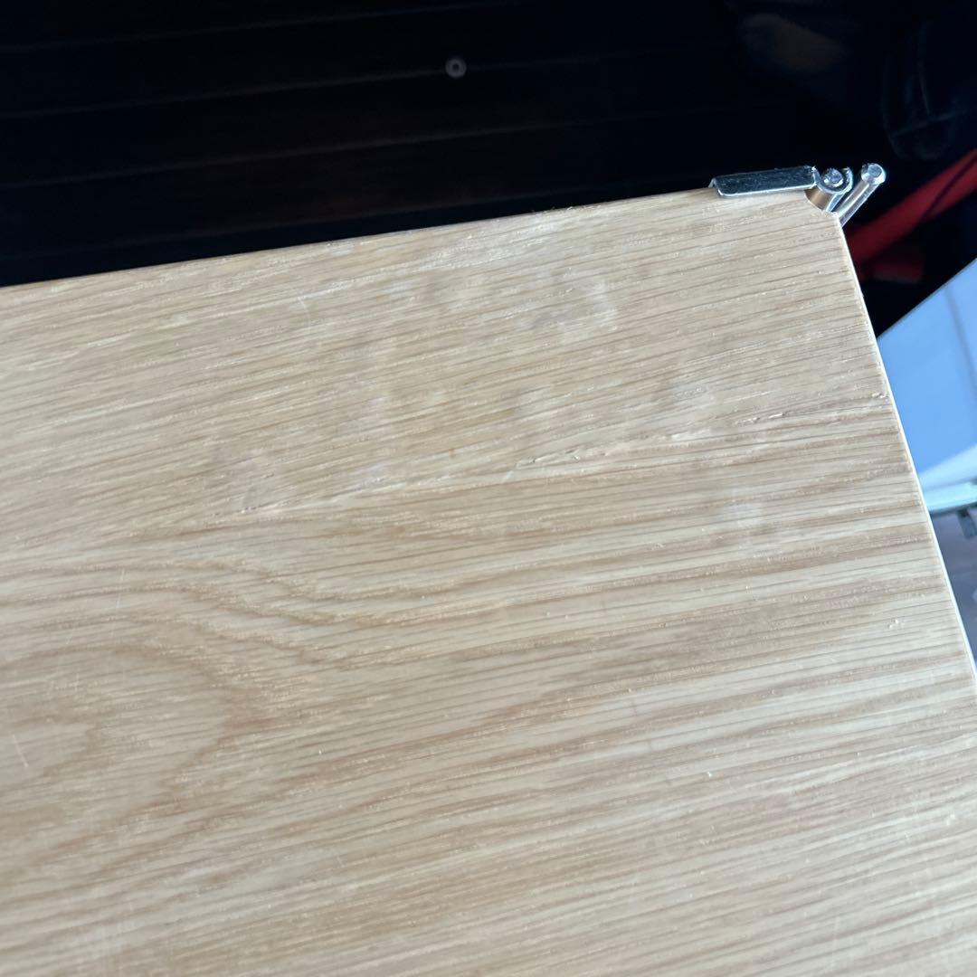 無印良品　引き出し付きステンレスユニットシェルフ