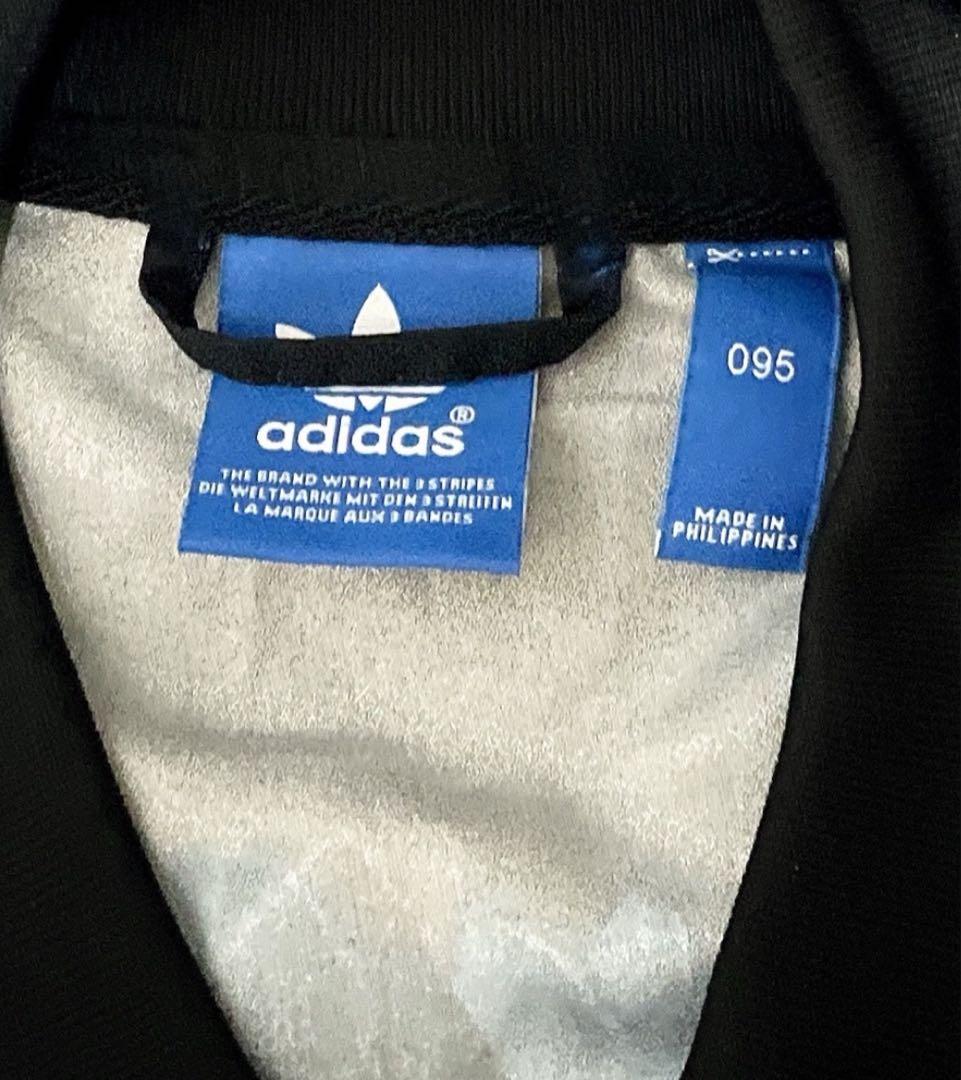 アディダス オリジナルス 青 花柄 ジャージ ジャケット ブルゾン TTP