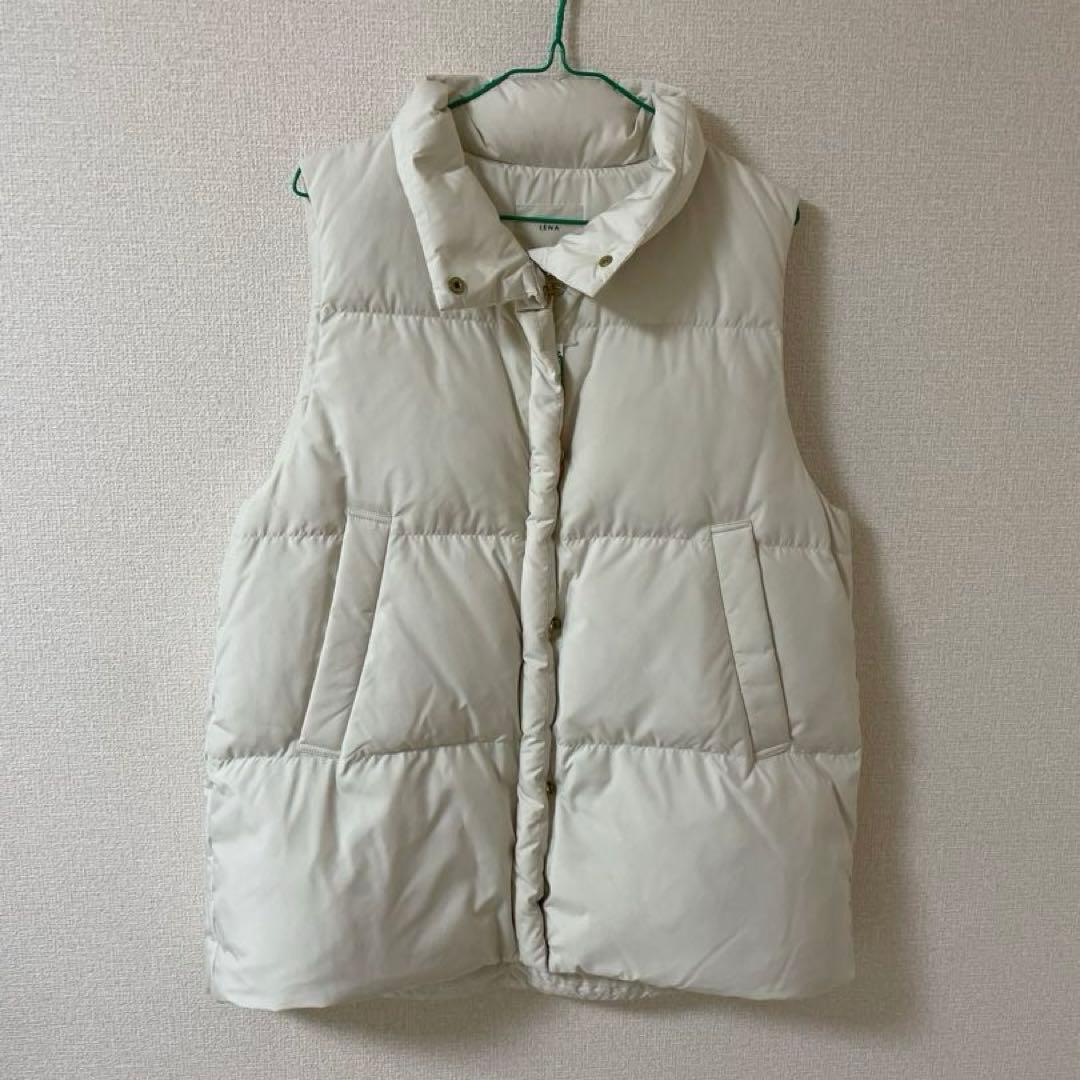 IENA ダウンベスト　オフホワイト
